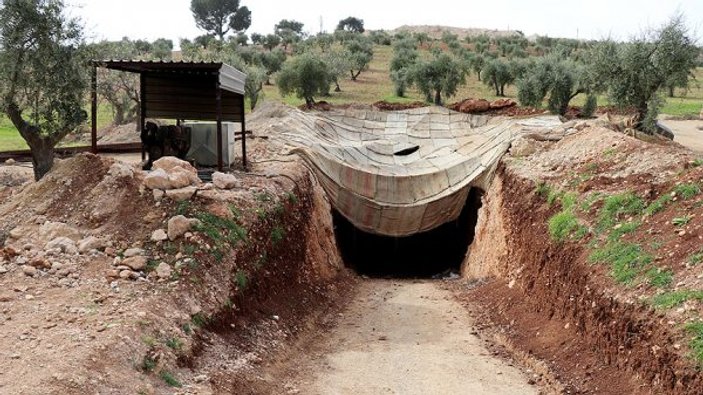 Afrin merkezdeki tüneller ortaya çıkarıldı