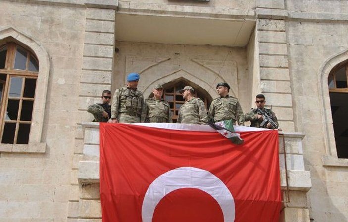 Zeytin Dalı'nı yöneten komutan Temel Afrin'de