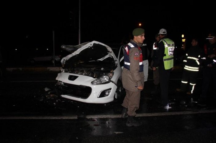 Aydın'da kaza yapan sürücü ortadan kayboldu
