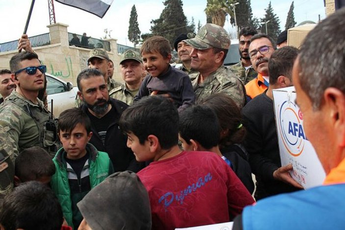 Zeytin Dalı'nı yöneten komutan Temel Afrin'de