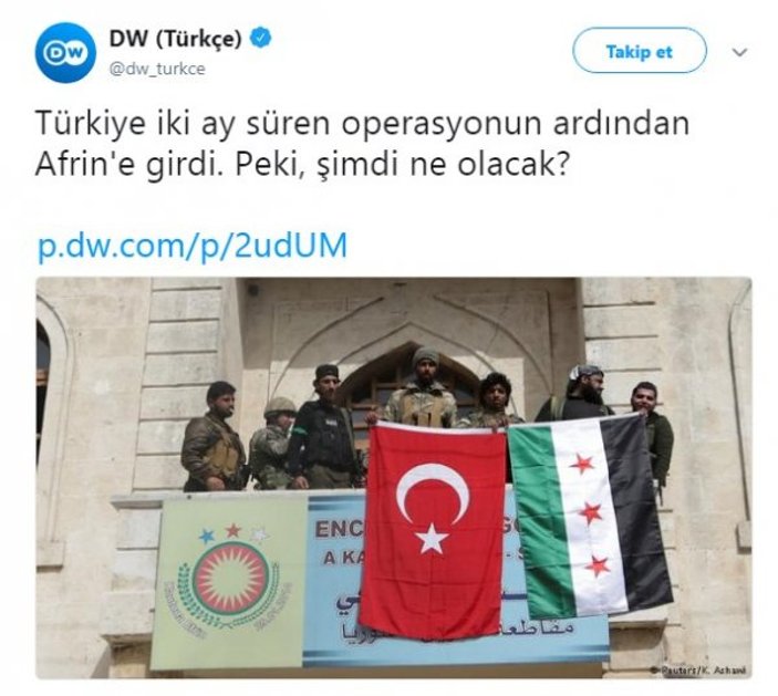 Almanlar kaygılı: Türkiye Afrin'de ne yapacak