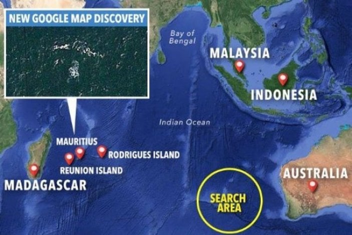 Kayıp Malezya uçağının bulunduğu iddia edildi