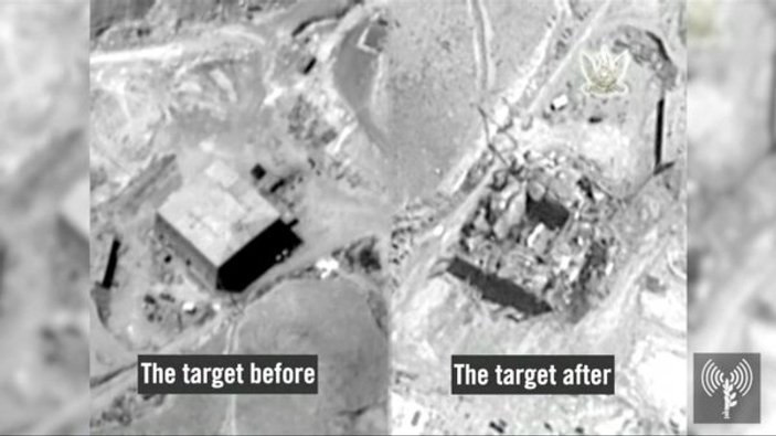 İsrail Suriye'deki nükleer tesisi vurduğunu kabul etti