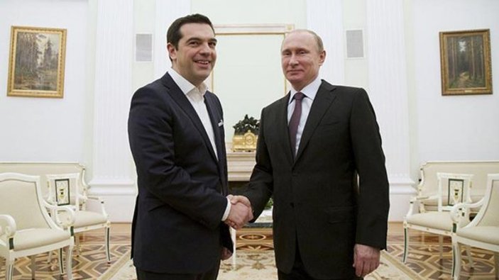 Çipras ile Putin Akdeniz'i görüştü