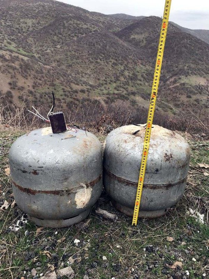 Bingöl'de 60 kilogramlık el yapımı patlayıcı imha edildi