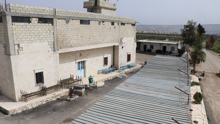 Afrin merkez hapishanesini görüntüledi
