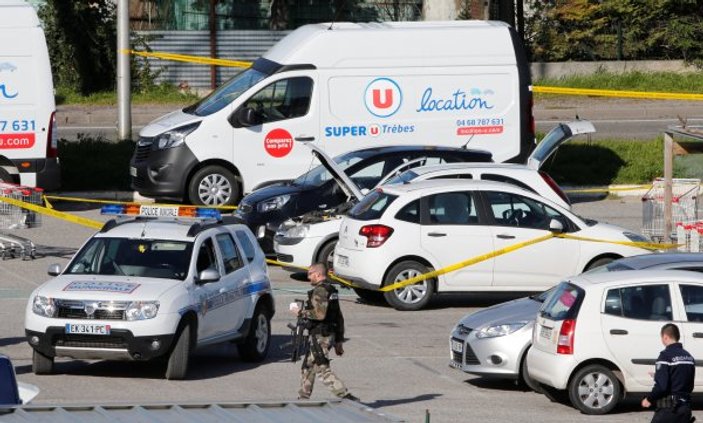 DEAŞ saldırısında Fransız polis kendini feda etti