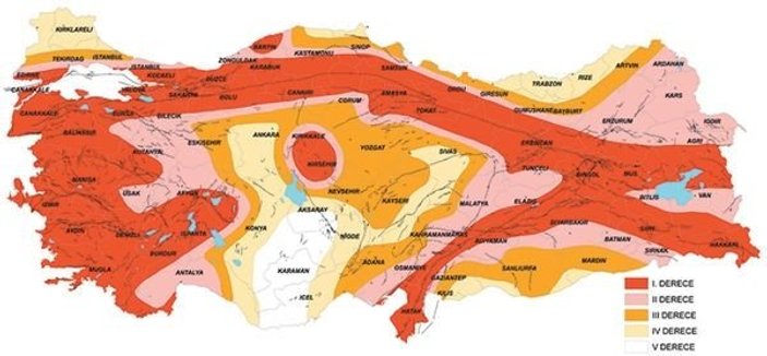 Türkiye'de 6 ilde deprem riski arttı