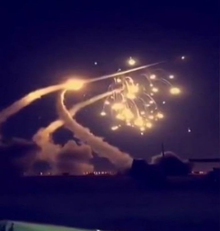ABD Patriotları Suudi topraklarında patladı