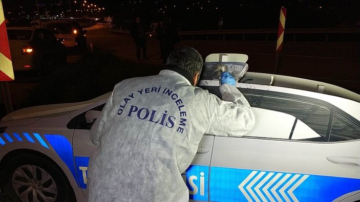 Samsun’da maket polis araçlarının lambalarını çaldılar