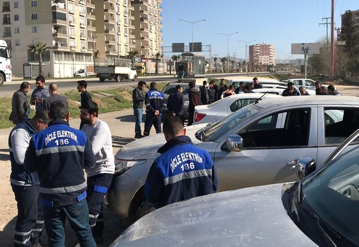 Mardin'de kaçak elektrik ekibine saldırı
