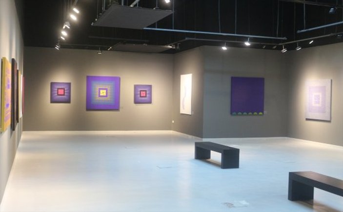 Türk ressamın Katar'daki sergisi