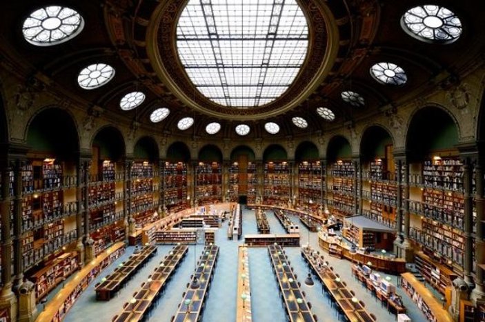 Dünyanın en zengin kütüphanesi ABD Kongresinde