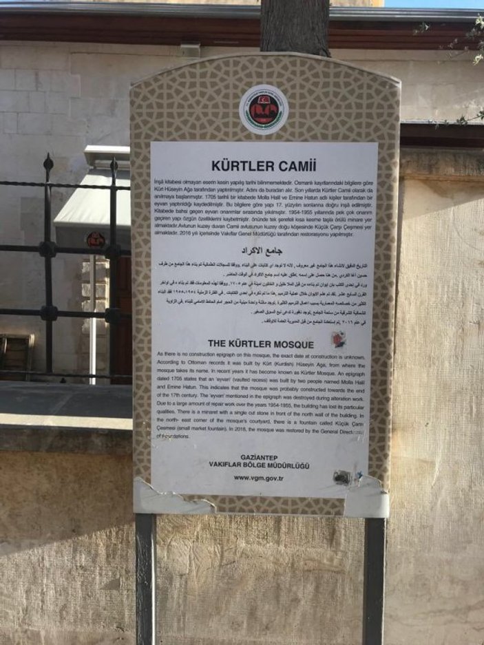 Kürtler Camii'nin adı Türkler Camii oldu yalanı