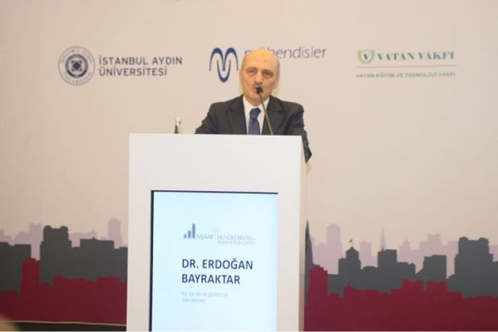 Erdoğan Bayraktar Türk inşaat sektörünün nabzını tuttu