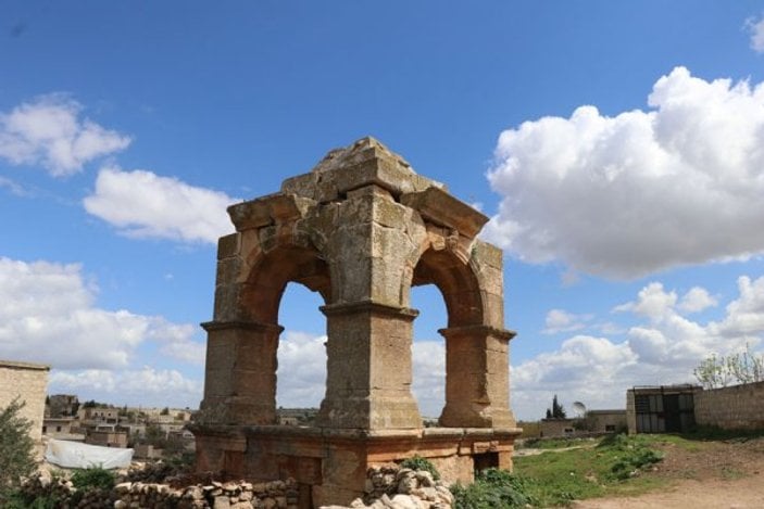 Afrin'de tarihi eserler TSK'nın korumasında