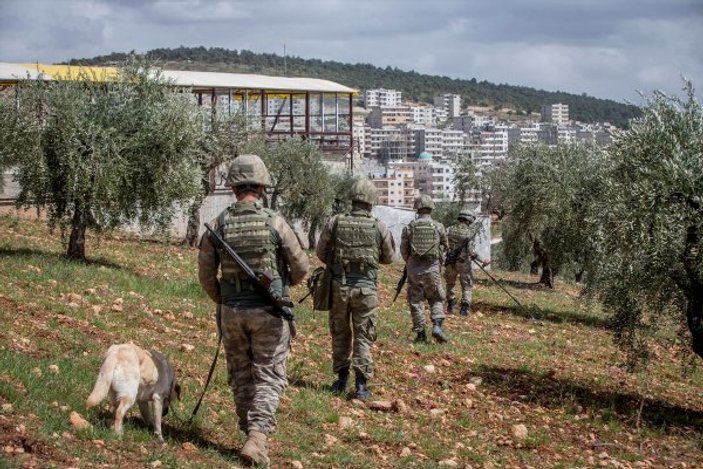 Afrin'de YPG'nin hain tuzakları imha ediliyor