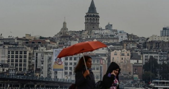 Meteoroloji'den İstanbul'a sağanak yağmur uyarısı