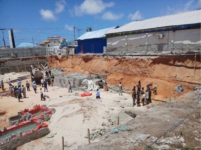 Somali’de inşaat çöktü: 3 ölü
