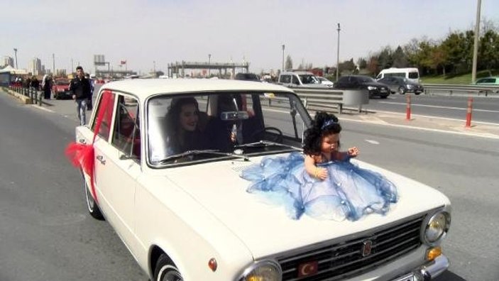 Düğün konvoyuna 4 bin lira trafik cezası