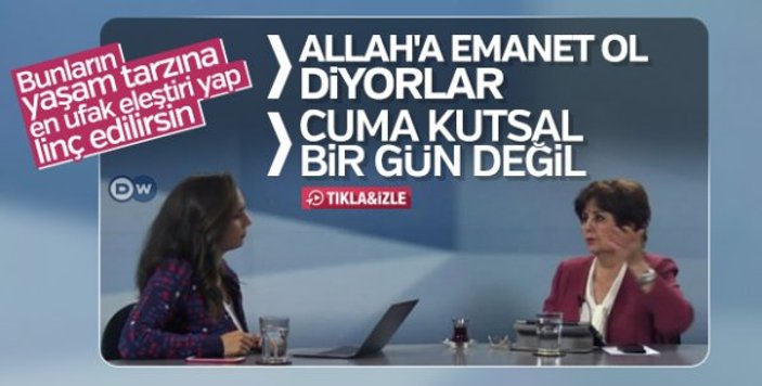 Nevşin Mengü'nün 'hayırlı cumalar' eleştirisi