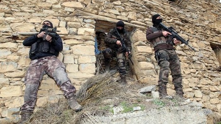 Siirt'te proje terör örgütü PKK'ya operasyon
