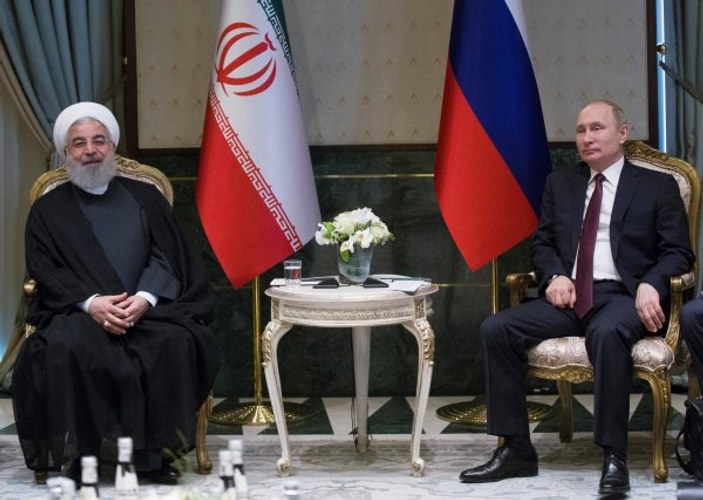 Beştepe'de Ruhani-Putin görüşmesi