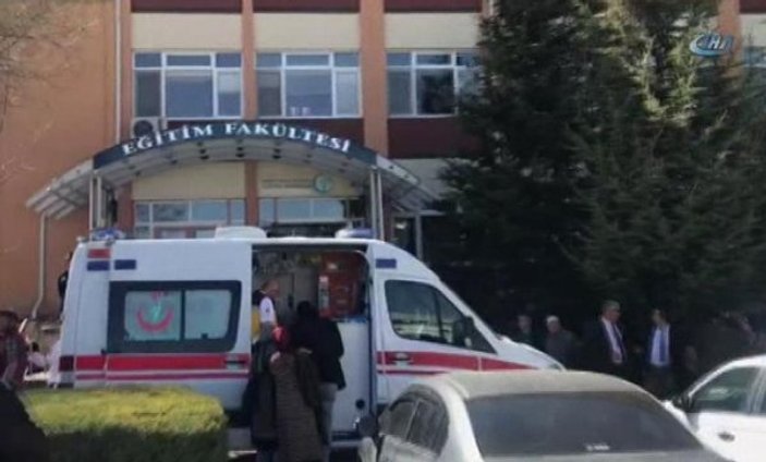Eskişehir Osmangazi Üniversitesi'nde silahlı saldırı