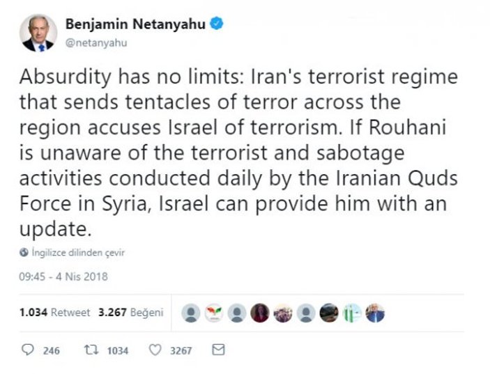 İsrail ile İran arasında terörist gerginliği