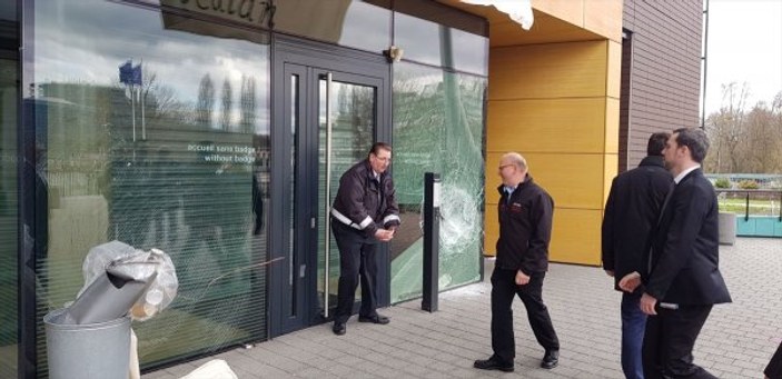 Terör yandaşları Avrupa Konseyi binasına saldırdı