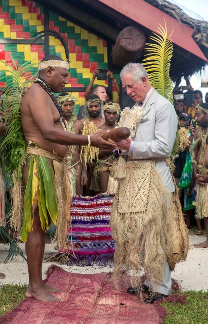 Prens Charles Vanuatu Cumhuriyeti'nde