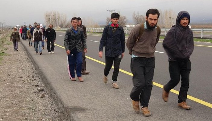 Erzurum'a gelen Afganlar sınır dışı edilecek