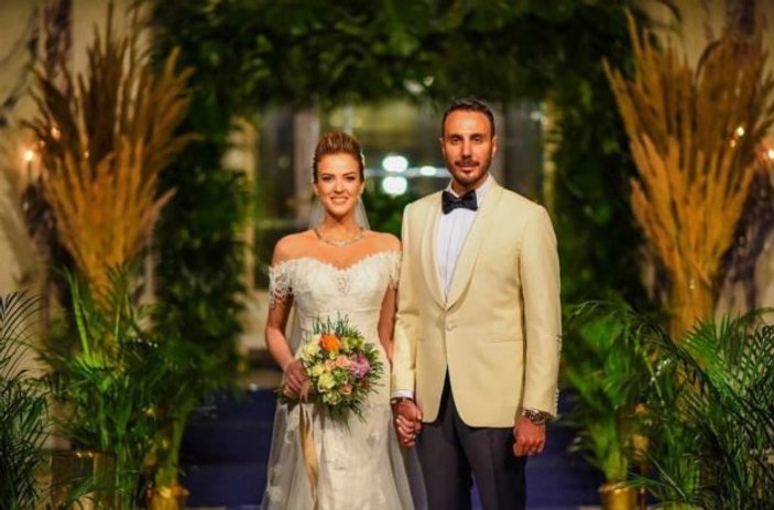 Simge Fıstıkoğlu evlendi
