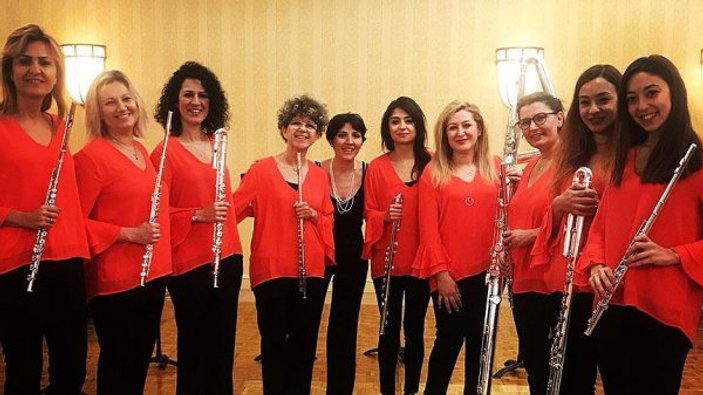 İstanbul Flüt Topluluğu ABD'de konser verdi