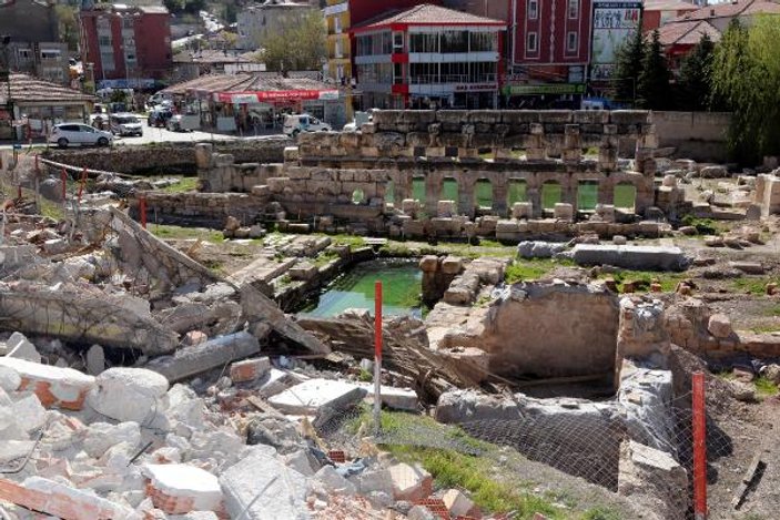 Yozgat'taki 2 bin yıllık Roma Hamamı