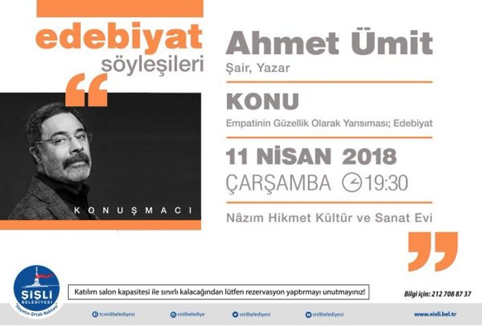Edebiyat Söyleşileri: Ahmet Ümit