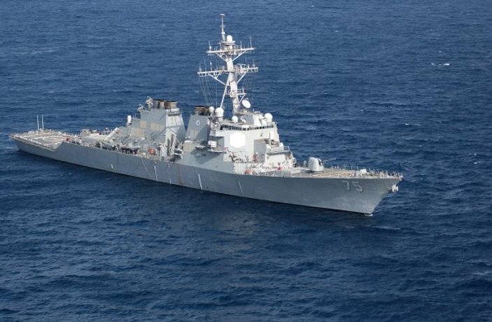 ABD destroyerı Donald Cook Suriye yolunda