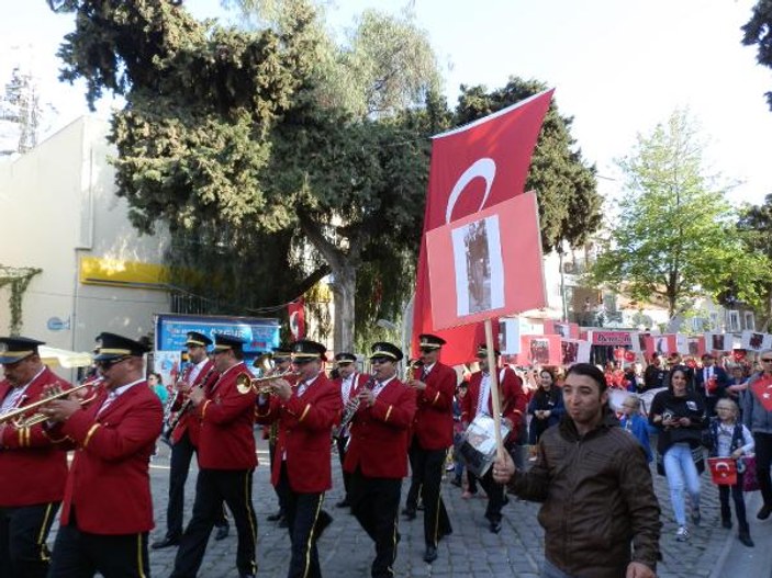 Atatürk'ün Foça'ya gelişinin 84'üncü yılı kutlandı