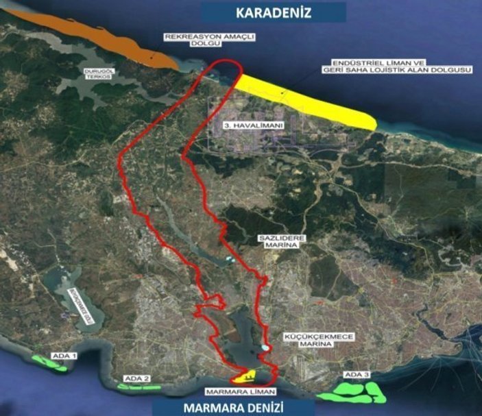 Kanal İstanbul güzergahındaki konutların fiyatı arttı