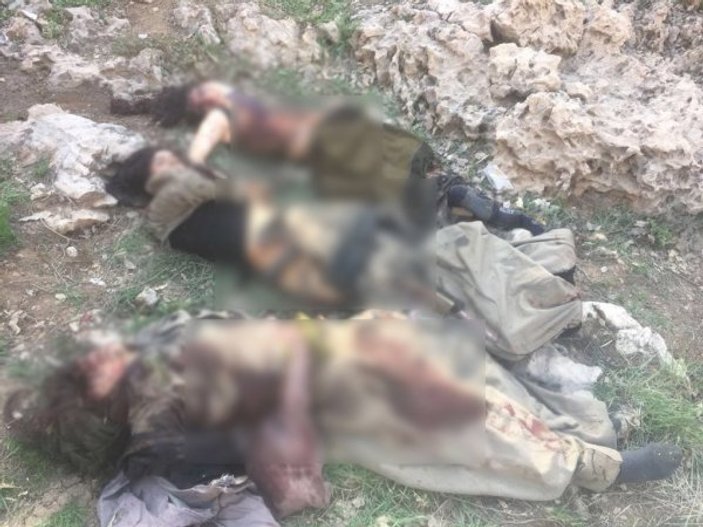 Cudi'de öldürülen teröristlerin son hali
