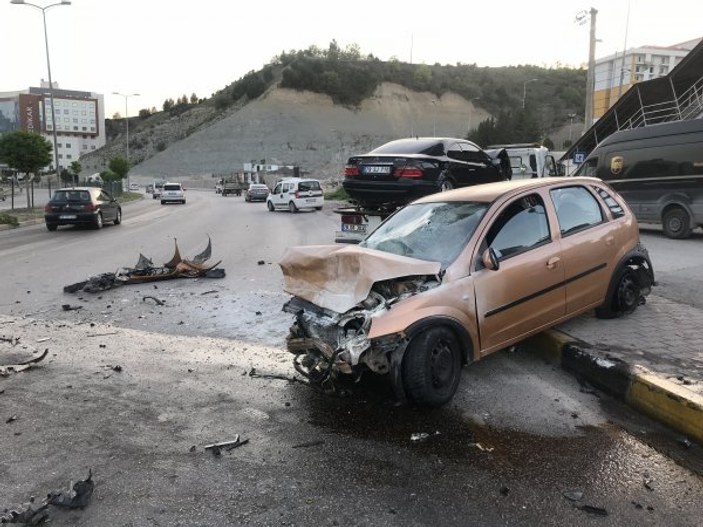 Karabük'te kaza: 3 yaralı