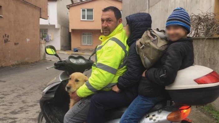 3 kişi ve 1 köpeğin motosikletle tehlikeli yolculuğu