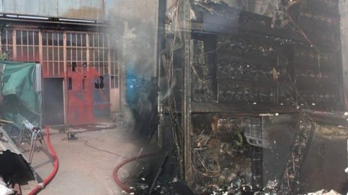 İzmir'de Bitcoin imalathanesi yandı