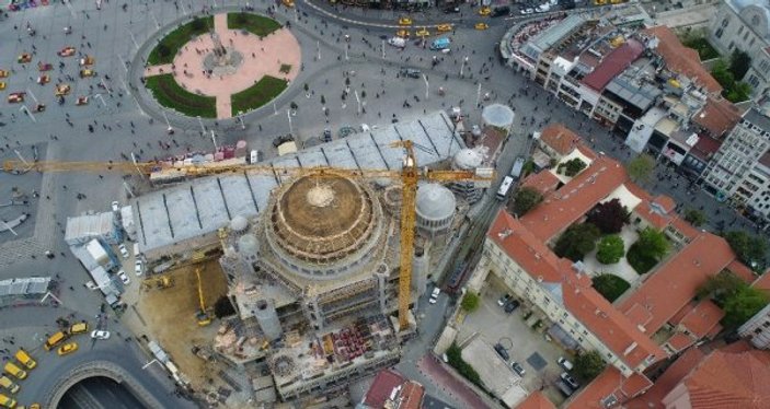 Taksim Camii Ramazan ayında açılacak