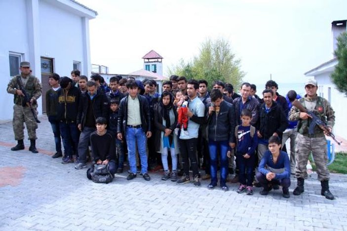Van'da 50 kaçak göçmen yakalandı