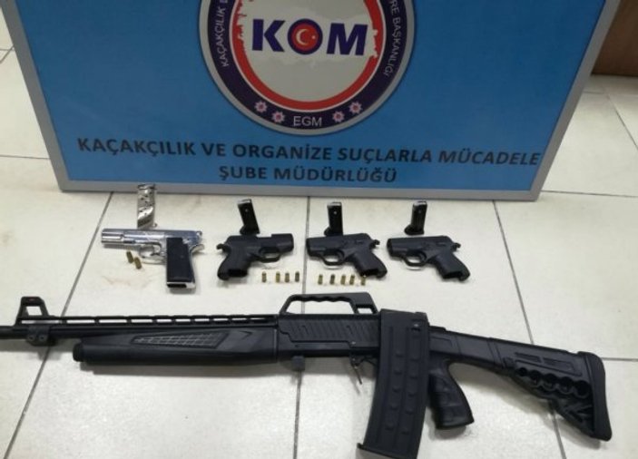 Trabzon'da sosyal medyadan silah satan kişi yakalandı