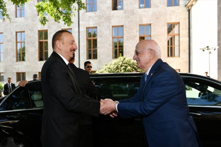 Azerbaycan Cumhurbaşkanı Aliyev TBMM'de