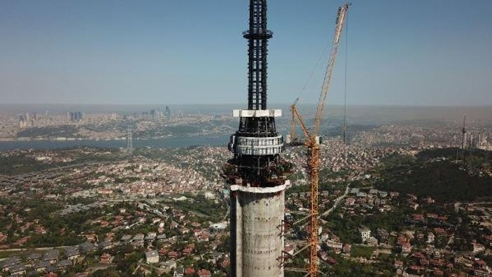 Çamlıca Kulesi'nde sona yaklaşılıyor