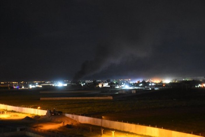 YPG'nin Suriye'deki mühimmat deposu vuruldu