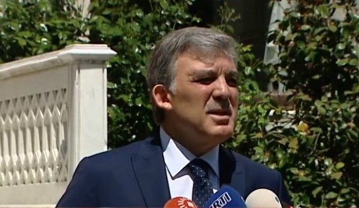 Abdullah Gül aday olmadığını açıkladı